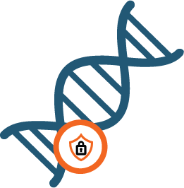 Security DNA icon