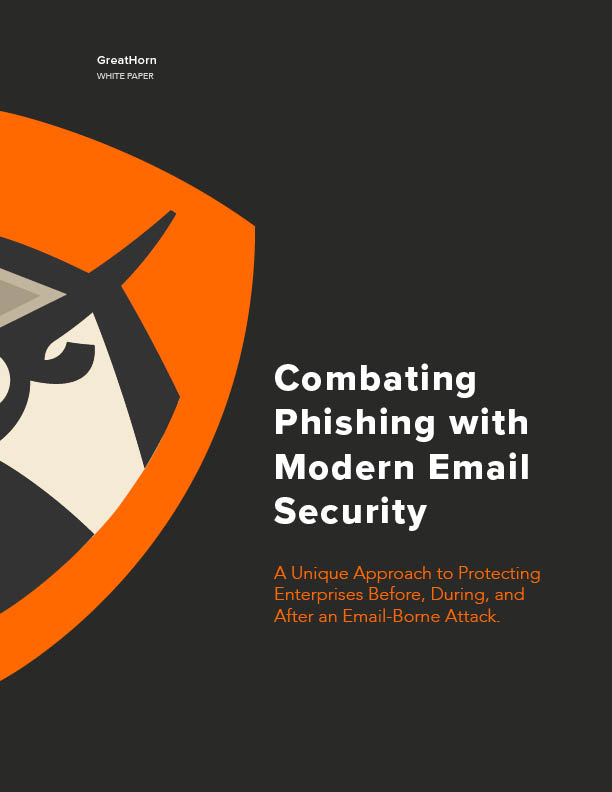 Combating Phishing with Modern Email Security report graphic
