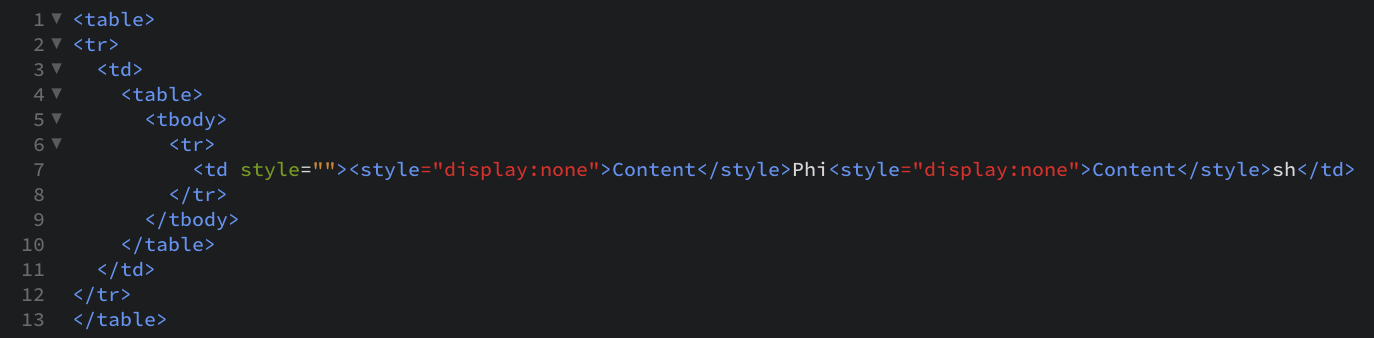 html code example 1